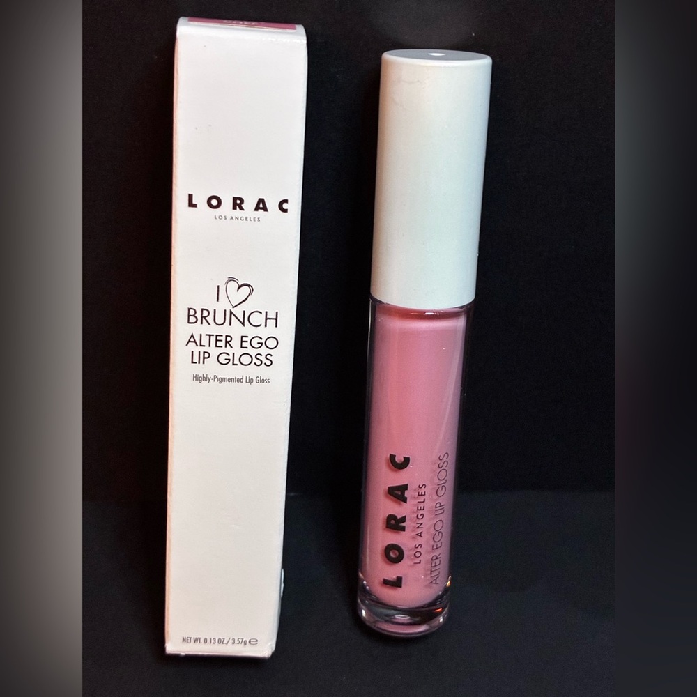 Lorac I Love Brunch Collection Alter Ego Lip Gloss Pastry Chef RARE HTF Limited